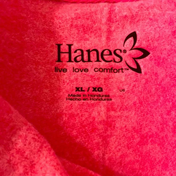 NWT Hanes Long Sleeve Super Soft Lightweight Pink Turtleneck Sweater - Picture 4 of 7